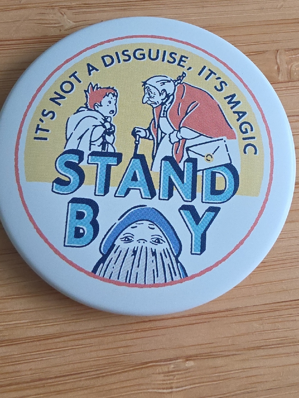 Studio Ghibi Howl's Moving Button Pin